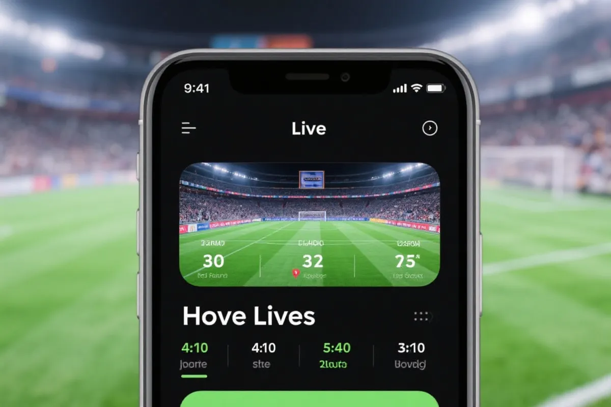 五大联赛App界面预览